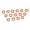 Kyosho Silicone O-Ring (P6/Orange) 15Pcs ORG06B