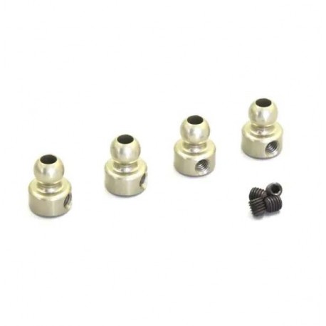 Kyosho Hard anti-roll bar ball ends 3mm (4) 