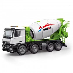 HUINA 1537 1/14 Semi Alloy 2.4G 12CH Mixer Truck