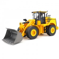 HUINA 1552 1:16 2.4G RC Bulldozer W/Die Cast Bucket