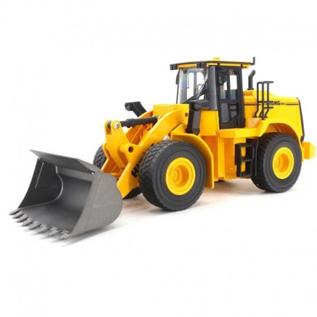 HUINA 1552 1:16 2.4G RC Bulldozer W/Die Cast Bucket