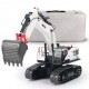 HUINA 1594 1/14TH Scale RC Excavator 2.4G 22CH Metal White
