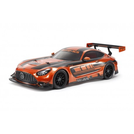 Tamiya 47519 Mercedes-AMG GT3 EVO TT-02 1:10 Kit (ORANGE PAINTED BODY)