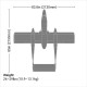 E-Flite OV-10 Bronco 20cc ARF 84” with Landing Gear Set