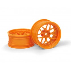 Hpi  Tech 7 Wheel Orange(6MM/2PCS)