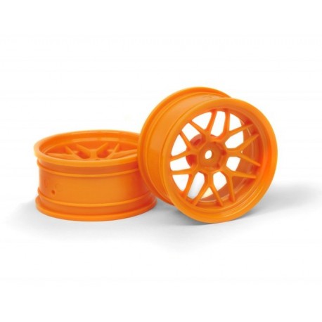 Hpi  Tech 7 Wheel Orange(6MM/2PCS)