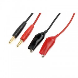 Revtec Cable de carga  16awg  a Clips de cocodrilo-30cm 