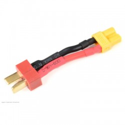 Adaptador T-Plug Macho A XT30 Hembra (con cable 30mm)