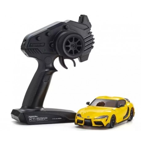 Kyosho Mini-Z MR04 RWD Toyota GR Supra TRD Aero Light Yellow (N-MM2)