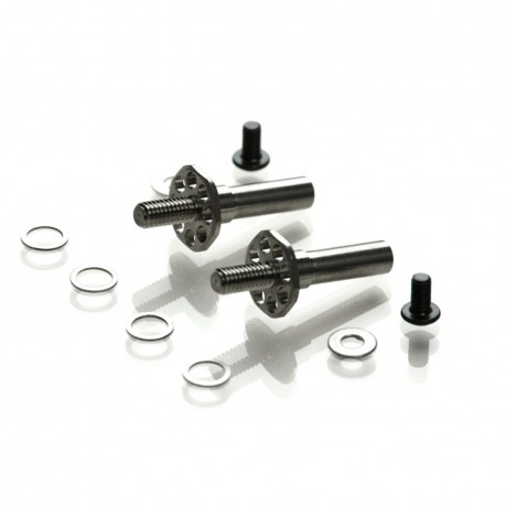 Exotek Slash Bandit Titanium Front Axles For Street Elim. (1 pair)