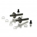 Exotek Slash Bandit Titanium Front Axles For Street Elim. (1 pair)