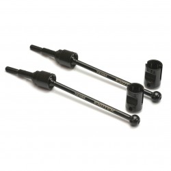 Exotek Traxxas Slash 4x4 HD Steel Front CVD Axle Set, For The 4WD Slash SC Front