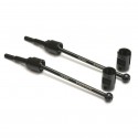 Exotek Traxxas Slash 4x4 HD Steel Front CVD Axle Set, For The 4WD Slash SC Front