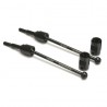 Exotek Traxxas Slash 4x4 HD Steel Front CVD Axle Set, For The 4WD Slash SC Front