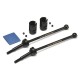 Exotek Traxxas Slash Modified / Slash Rear HD Steel CVD Axle Set 76mm, V3 2.5mm Pins