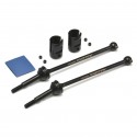 Exotek Traxxas Slash Modified / Slash Rear HD Steel CVD Axle Set 76mm, V3 2.5mm Pins