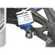 Exotek Traxxas Ultra Shock Clamping Spring Cups, Alloy (4pcs)