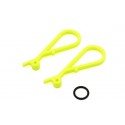 Kyosho Fuel Tank Lever(F-Yellow/2pcs)