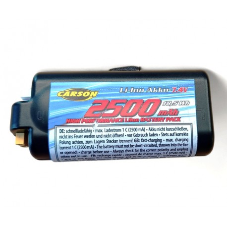 Carson 7,4V/2500mAh LiIon Battery Wave Racer BL