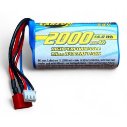 Carson 7,4V/2000mAh LiIon Battery WaveRacer Jet