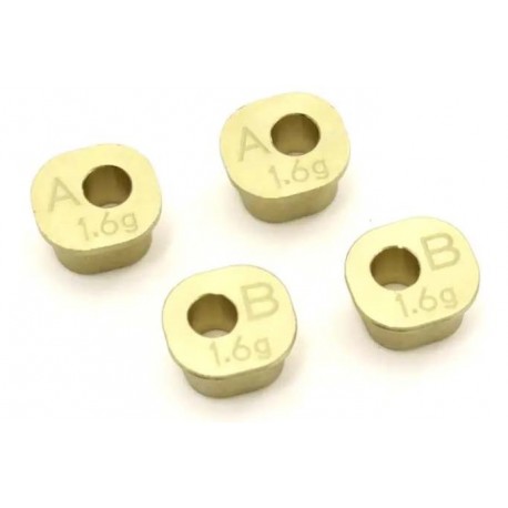 Kyosho Brass Rear Hub Carrier Spacer set Inferno MP10