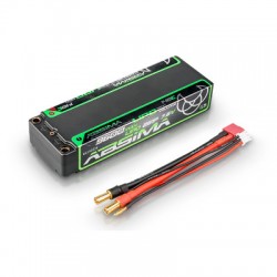 Absima Competition LiPo HV 140C/2S1P HC 9600mAh 5mm