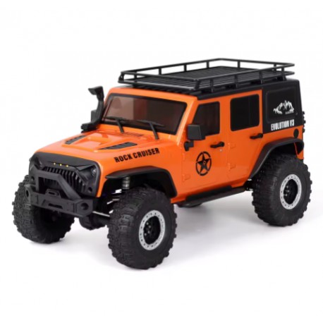 RGT 1/10 Rock Cruiser V3 Waterproof Crawler Orange