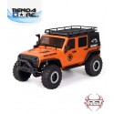 RGT 1/10 EX86100 V3 Rock Cruiser 2 Speed Crawler (Orange)