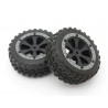 Kyosho Tire&WheelSet(sandmaster)