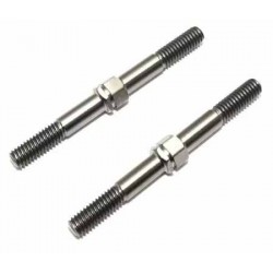 Kyosho Inferno MP11 4x46mm Titanium Turnbuckle Rods (2)