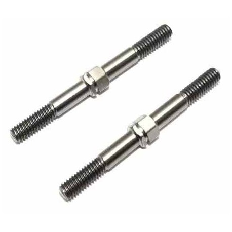 Kyosho Inferno MP11 4x46mm Titanium Turnbuckle Rods (2)