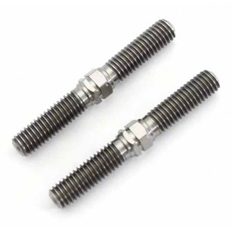 Kyosho Inferno MP9-MP10 5x38mm Titanium Turnbuckle Rods (2)