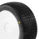 PROCIRCUIT ADDICTIVE v2 BUGGY C2 (SOFT) PRE-MOUNTED WHITE (2pcs.)