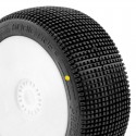 PROCIRCUIT ADDICTIVE v2 BUGGY C2 (SOFT) PRE-MOUNTED WHITE (2pcs.)