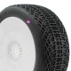 PROCIRCUIT I-BARRS v3 BUGGY K1 (CLAY SUPER SOFT) PRE-MOUNTED WHITE (2pcs.)