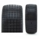 PROCIRCUIT ADDICTIVE v2 BUGGY S2 (SOFT) PRE-MOUNTED WHITE (2pcs.)