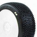 Procircuit HOT DICES v2 BUGGY S1 (SUPER SOFT) PRE-MOUNTED WHITE (2pcs.)