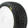 PROCIRCUIT I-BARRS v3 BUGGY S2 (SOFT) PRE-MOUNTED WHITE (2pcs.)