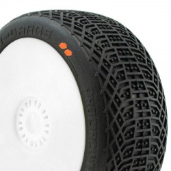 PROCIRCUIT I-BARRS v3 BUGGY S3 (MEDIUM) PRE-MOUNTED WHITE (2pcs.)