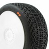 PROCIRCUIT I-BARRS v3 BUGGY S3 (MEDIUM) PRE-MOUNTED WHITE (2pcs.)