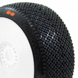 PROCIRCUIT KAMIKAZE v2 BUGGY S3 (MEDIUM) PRE-MOUNTED WHITE (2pcs.)