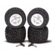 Carson 1:10 2WD Wheel Set XL (4) St.Arm L/R