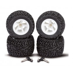 Carson 1:10 2WD Wheel Set XL (4) St.Arm L/R
