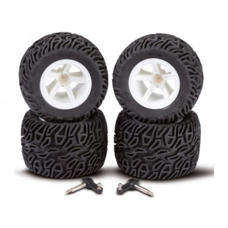 Carson 1:10 2WD Wheel Set XL (4) St.Arm L/R
