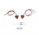 Carson 1:14 Clearance Lights Red/Amber (2 pcs)