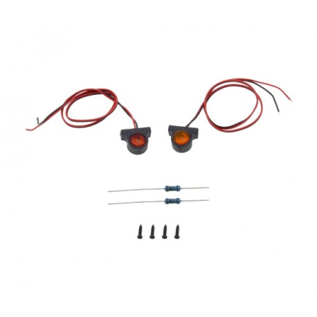 Carson 1:14 Clearance Lights Red/Amber (2 pcs)