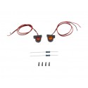Carson 1:14 Clearance Lights Red/Amber (2 pcs)