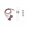 Carson 1:14 Clearance Lights Red/White (2pcs)