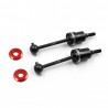 Yeah Racing G45 Steel F/R Drive Shaft (Hex Adaptor) For Kyosho Fazer Mk2