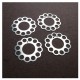 Hiro Seiko Spur Gear Spacer (0.1mm/0.2mm 2 pcs each)